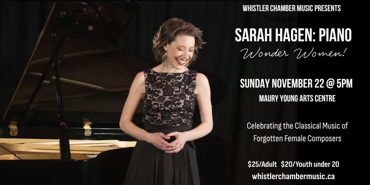 Sarah Hagen: Piano "Wonder Women"